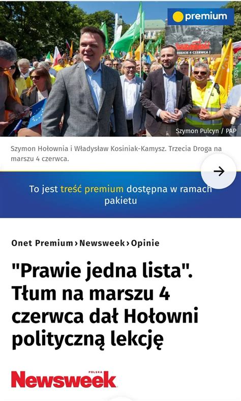 Pablo Morales on Twitter Było na marszu opozycji dwóch politycznych