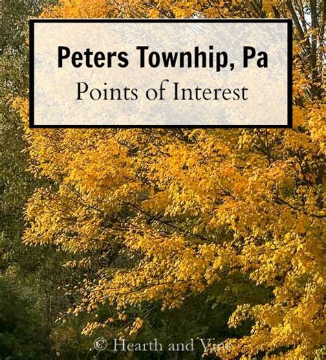 Living in Peters Township, PA - Our Favorite Things