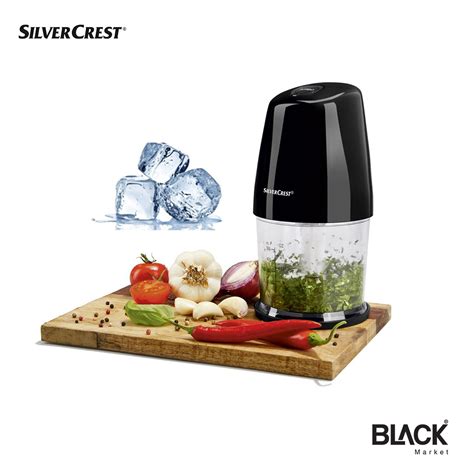 SILVERCREST Multi Shredder Multi Chopper And Ice Crusher 260W BLACK