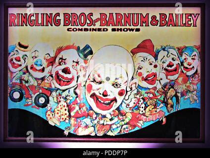 Ringling Bros y Barnum Bailey Circus 1945 Una hazaña de cartel de