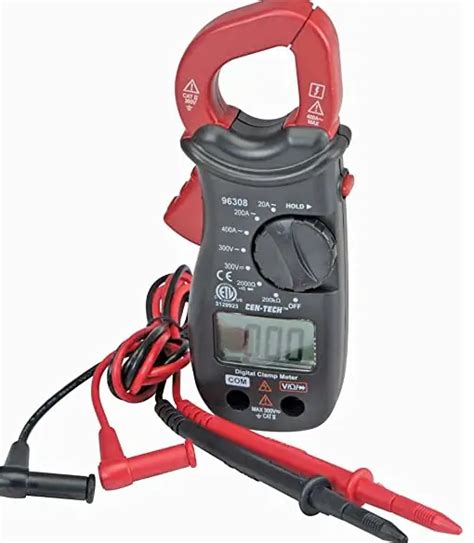 CEN TECH 96308 6 Function Mini Digital Clamp Meter Owner S Manual