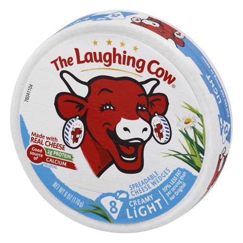 The Laughing Cow Light Creamy Swiss Cheese Wedges 8ct Hy Vee Aisles