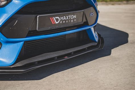 Sport Durabilit Lame Du Pare Chocs Avant Flaps Ford Focus Rs Mk