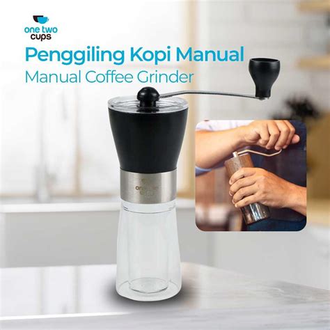 Jual Alat Penggiling Kopi Manual Coffee Grinder TS 01 Hitam Pengiling