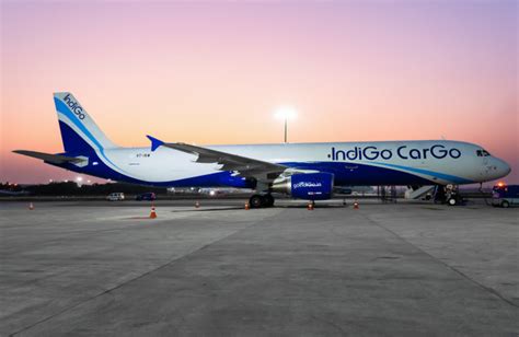 Indigo Cargo Live Inducts The First A P F Freighter