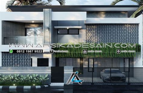 DESAIN RUMAH 12 X 12 5 METER PEMILIK BAPAK GIRI BEKASI ARSIKA