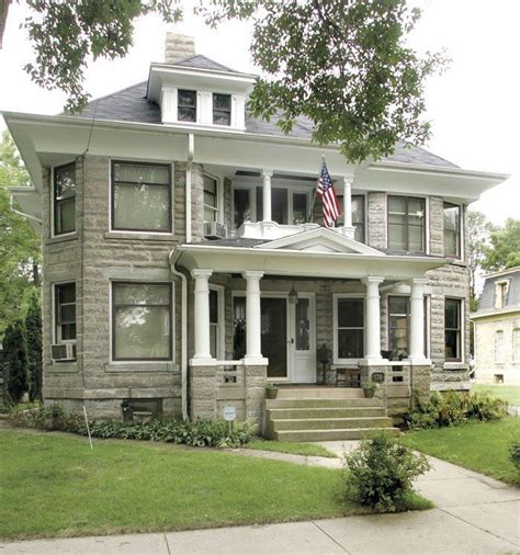 Concrete Block Home Cinder Block House Historic Home Concrete House