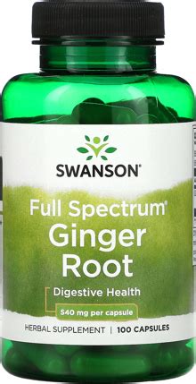 Swanson Full Spectrum Ginger Root Save At PricePlow