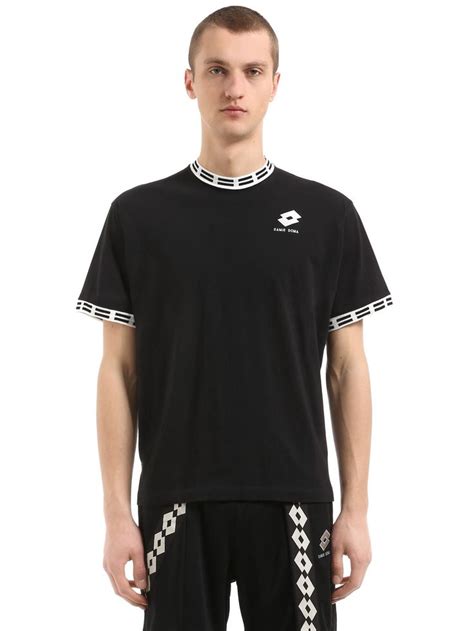 Damir Doma Lotto Cotton Jersey T Shirt In Black Modesens Damir Doma