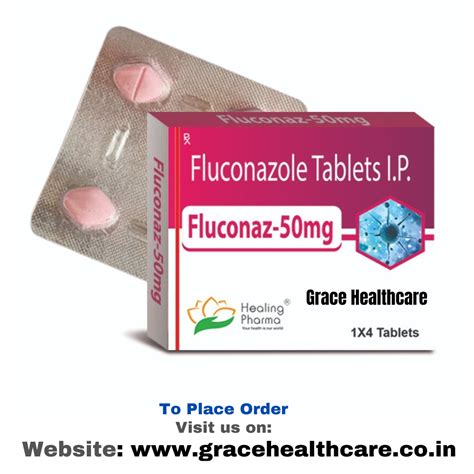 Fluconazole Tablets Ip 50 Treatment Fungle Infection At Rs 129 Strip