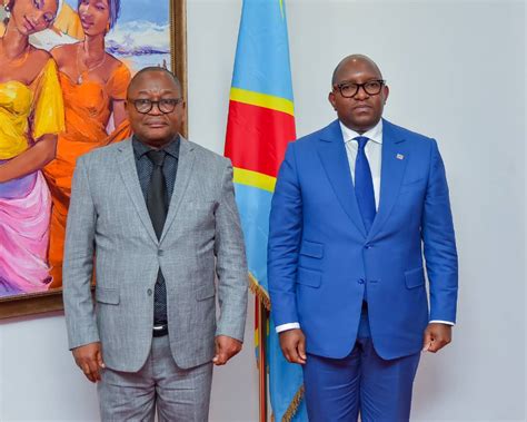 RDC Le Président de la CNDH présente au premier ministre un programme