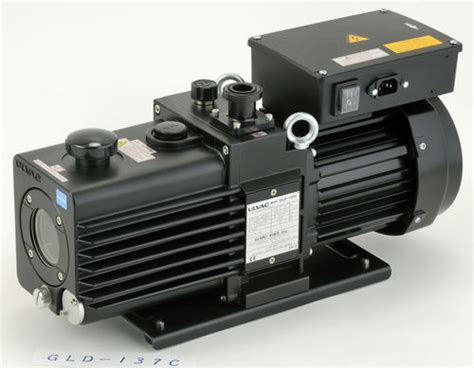 Rotary Vane Vacuum Pump GLD Series ULVAC GmbH Lubricated Single