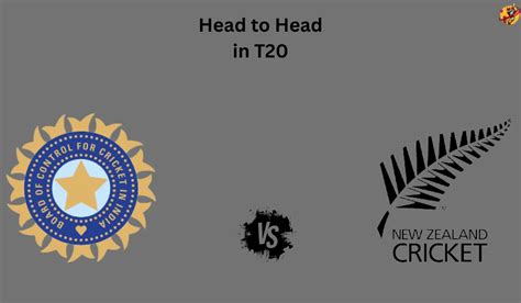 Ind Vs Nz Head To Head In T India National Cricket Team Vs New