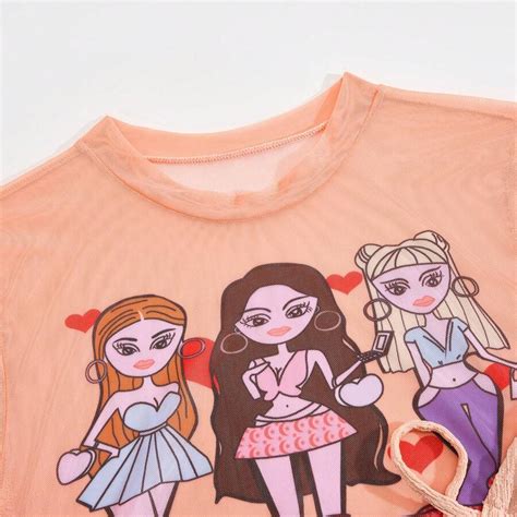 Maiô Bikini Retrô Amarração e Estampa de Retrato Europeia e Americana Praia e Festa na