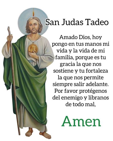 Las Mejores Oraciones A San Judas Tadeo Artofit