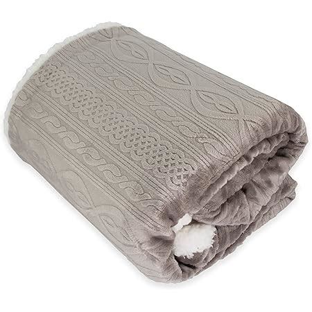 Tata Home Plaid Coperta Divano In Caldo E Morbido Pile Da Gr Mq Con