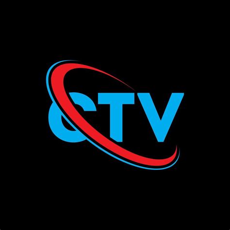 logotipo de ctv letra ctv. diseño del logotipo de la letra ctv ...