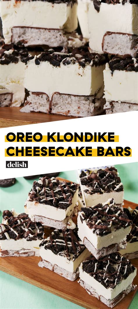 Oreo klondike cheesecake bars – Artofit