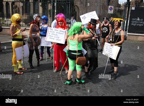 Rome Italy 10th June 2017 People Celebrate Gay Pride In Rome Italy Gari Wyn Williams Alamy