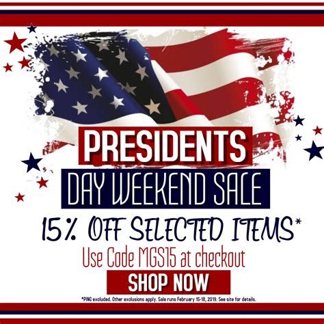 Save 15% During the Presidents' Day Weekend Sale - Morton Golf Sales Blog