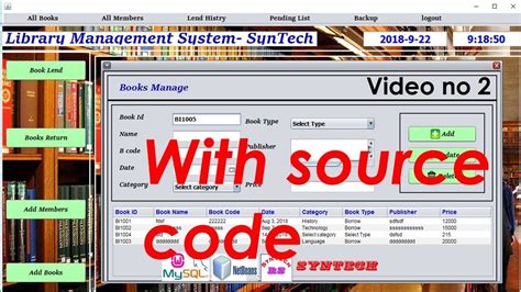 Java Library Management System Step By Step Complete Tutorial With