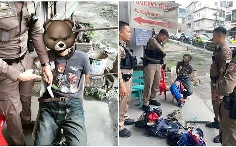 Wochenblitz News Messer und Drogen 19 Jähriger in Bangkok auf