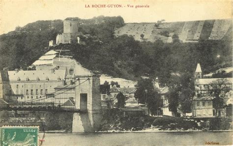 La Roche Guyon La Roche Guyon Vue G N Rale Carte Postale Ancienne