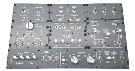 737 Input overhead panel V3