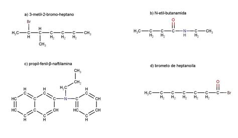 Escreva As Formulas Estrutural E Molecular Dos Compostos A Seguir