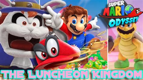 Super Mario Odyssey Luncheon Kingdom Spewart Boss Fight 2 And