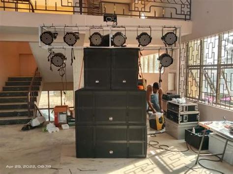 Rcf Dj Sound System For Big Event At Best Price In Machilipatnam ID