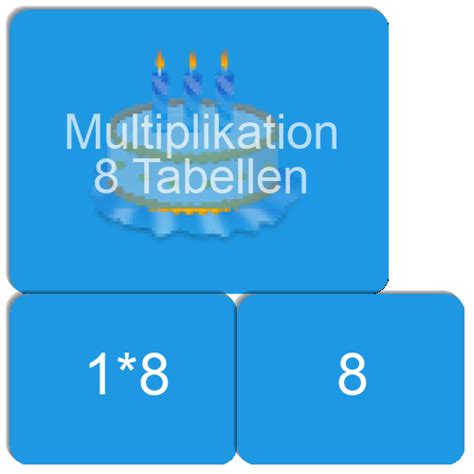 Multiplikation Tabellen Match The Memory