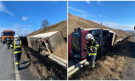 Update Foto Video Accident Pe Autostrada A Sibiu Sebe La Cun A Un