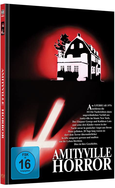 Amityville Horror Mediabook Cover B Limited Edition Blu Ray Dvd