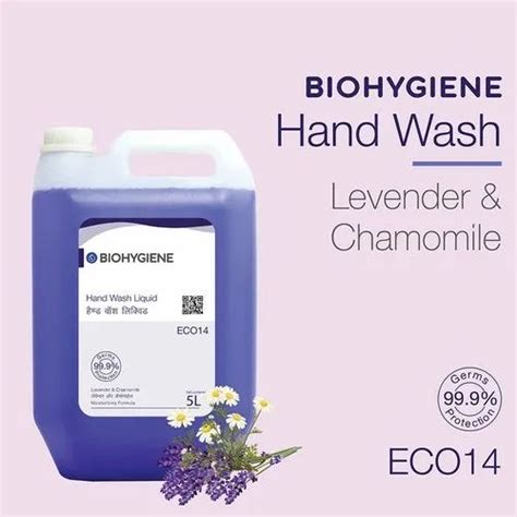 Ecogenics Lavendor Hand Wash Liquid Packaging Type Can Packaging Size 5l At Rs 350 In Faridabad