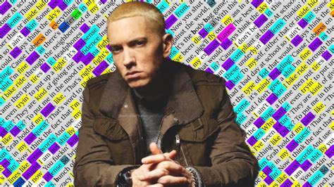 Eminem Legacy Rhyme Scheme Highlighted YouTube