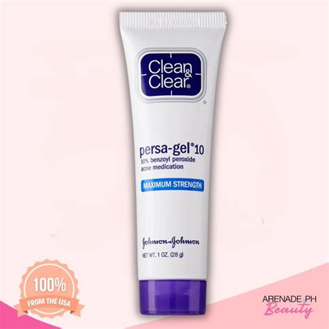 Clean And Clear Persa Gel 10 Acne Spot Treatment Medication 1 Oz Benzoyl