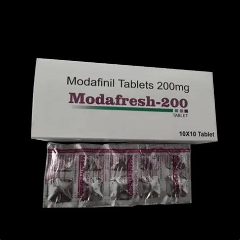 200mg Modafresh 200 Packaging Size 10 Tablet In 1 Strip At 100