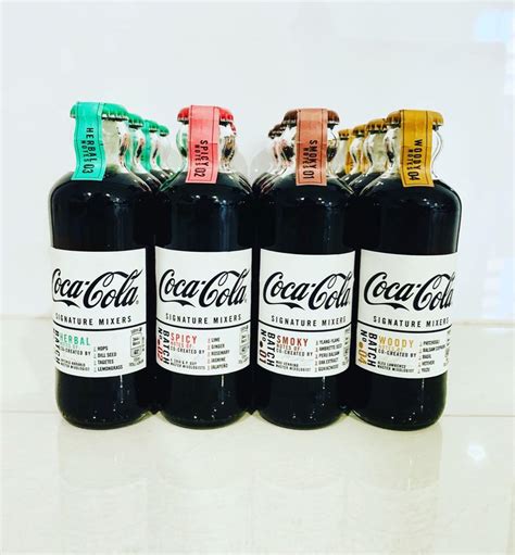 Coca Cola Signature Mixers 200ml Herbal Spicy Smoky Woody Food