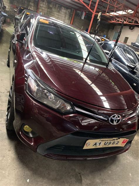 2018 Toyota Vios 1 3E Automatic Blackish Red On Carousell