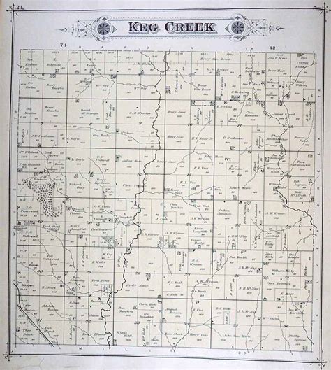 Iagenweb Pottawattamie Co Iowa Plat Maps