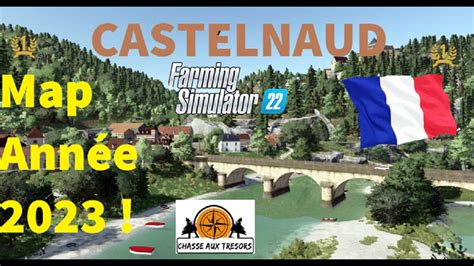 CASTELNAUD By MA7Studio Map Française Découverte Map de L