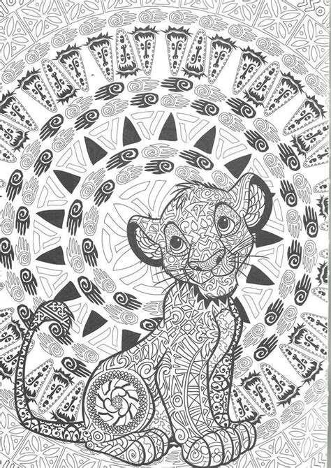 Coloriage Imprimer Disney Mandala Settingloca