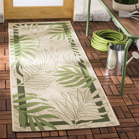 Safavieh Courtyard Cailyn Floral Indoor/Outdoor Area Rug - Walmart.com ...