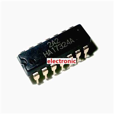 Ha17324 HA17324A In-Line DIP14 Integrated Block Four-Opration Amplifier ...