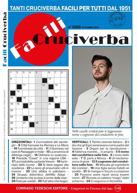 Facili Cruciverba N Sprea Editori