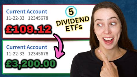 Top 5 High Yield Dividend Etfs For Passive Income In 2023 Youtube