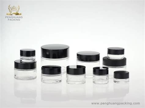 High Quality Cosmetic Glass Container Jar 30g Skin Care Cream Use Cosmetic Jars With Lids 1oz