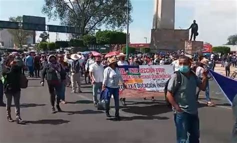 Inicia Marcha De Poder De Base Hacia El Centro De Morelia