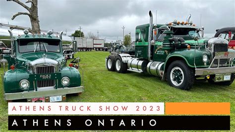 Trucking It Up At The Athens Truck Show Events Truckshow Youtube